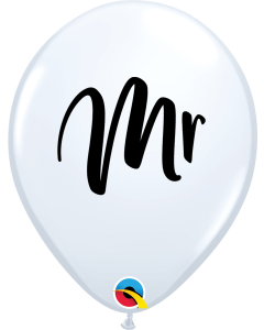 11" Mr. White 10 pcs