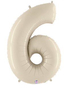 34" White Sand Number #6