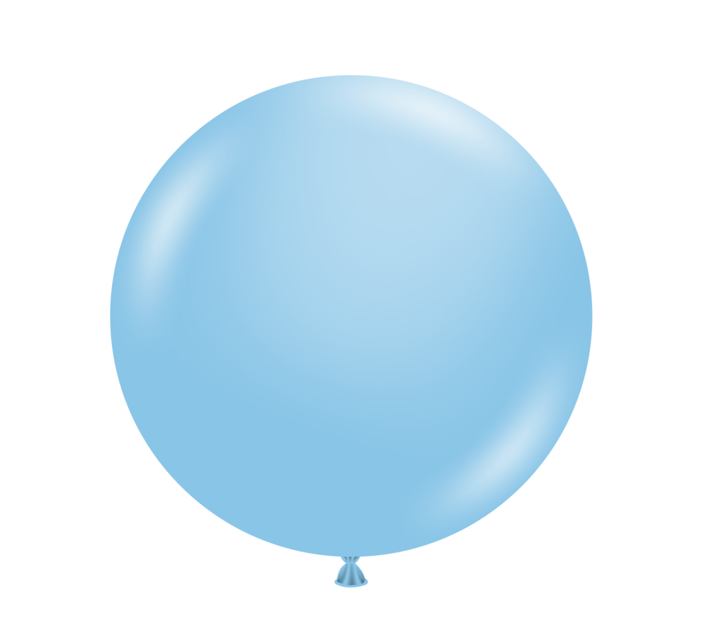 11" Baby Blue Tuftex 100 pcs