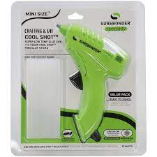 Ultra Baja Temp Cool Shot Mini Pistola 12 Barras de Pegas (Plus Series KD-160FKIT)