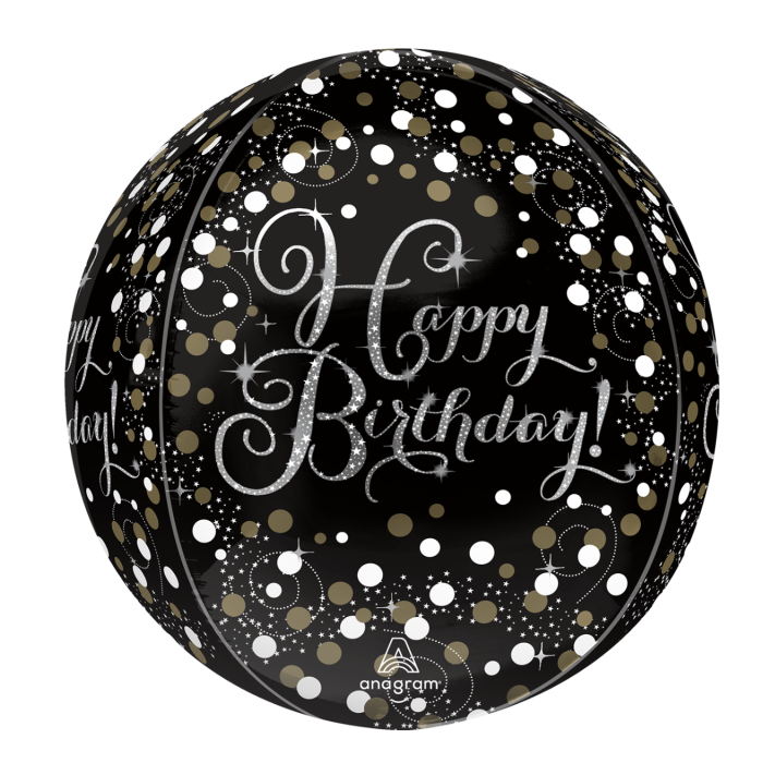 16" Birthday Sparkles Orbz