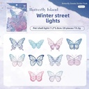 Butterfly Sticker Pack (7,5 x 5,4 cm) 20 pack Whinter Street Light