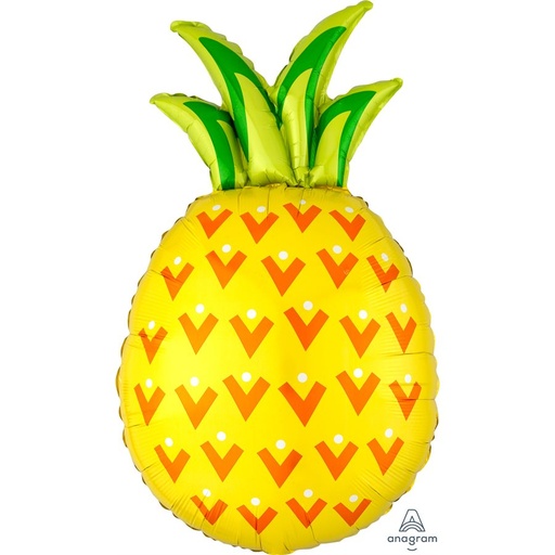 [32851] 31" Pineapple supershape foil balloon