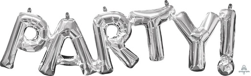 [330998] 33" 'Party! In Silver'