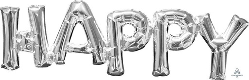 [331008] 16" 'Happy' in Silver
