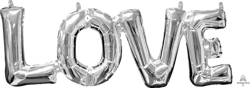[331018] 25" 'Love' Silver