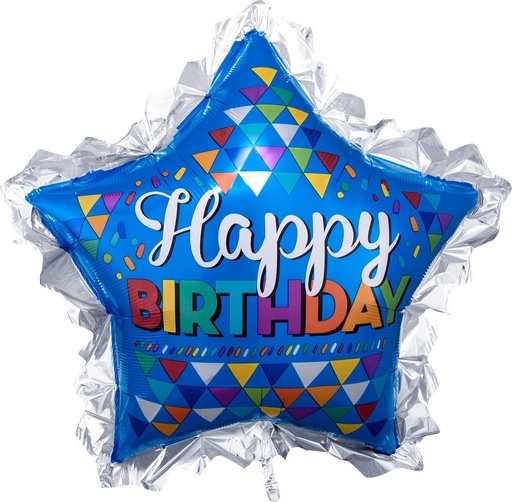 [3361001] 34" Happy Birthday SuperShape