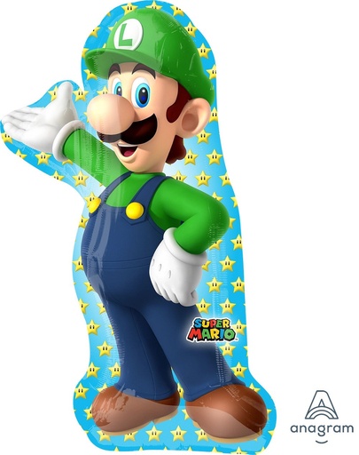 [348378] 38" SUPER MARIO LUIGI
