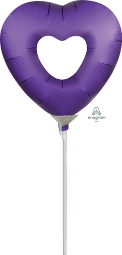 26" Sangria Open Heart Love