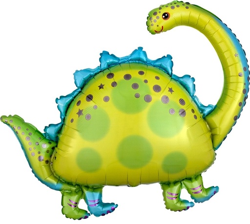 [396038] 32" Brontosaurus Super Shape Helium Balloon