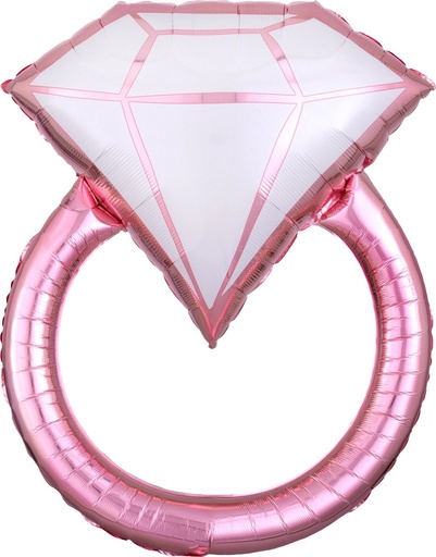 [397158] 30" Rose Gold Balloon Wedding Ring