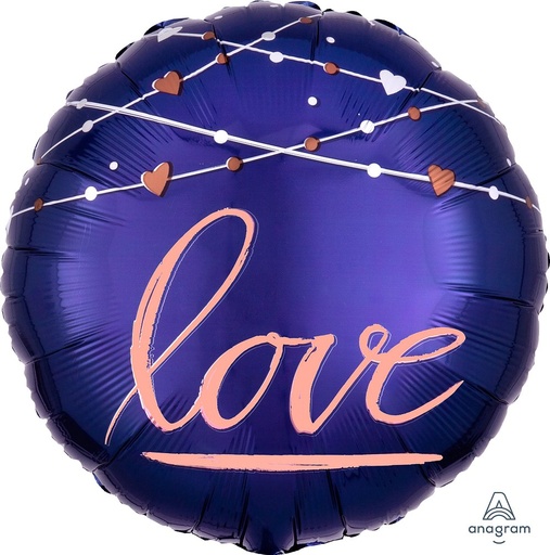 [3971701] 17" Navy Love Wedding