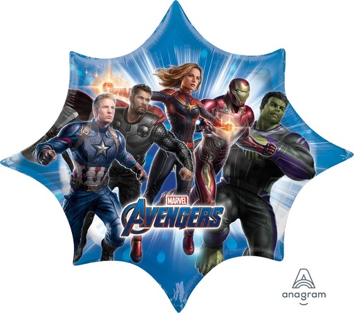 [3987001] 35" Mylar Party Avengers Foil Balloon