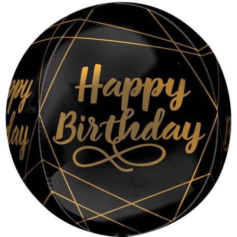 [4110201] 16" Orbz Elegant Birthday