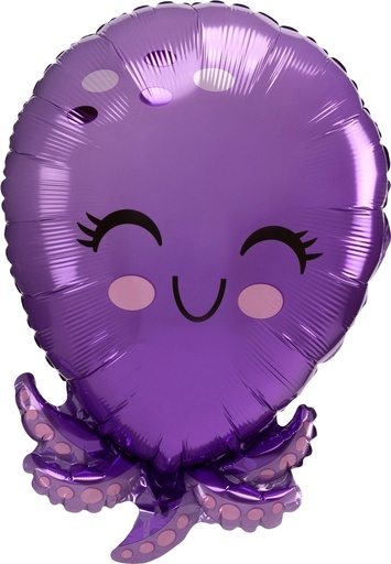 [411998] Octopus foil balloon, 53 cm