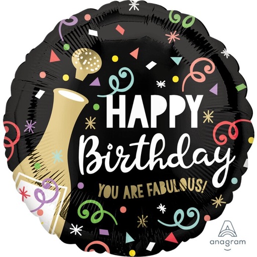 [4130101] 17" Happy Birthday Bold Bubbly
