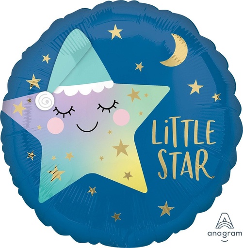 [026635416689] 17" SLEEPY LITTLE ONE BABY BALLOON
