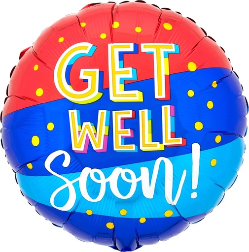 [541695] 17" Get Well Bouncy Type