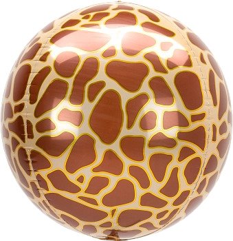 [4210801] 16" Orbz Giraffe Animal Print