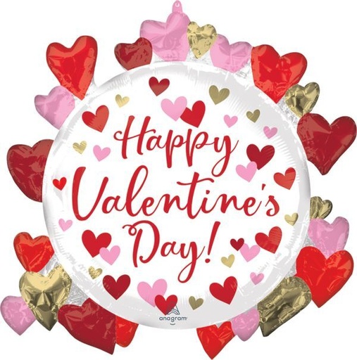 26" Valentine Circle of Hearts