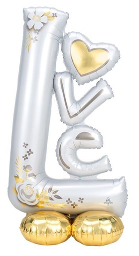 [42465] 58" L-O-V-E Wedding AirLoonz