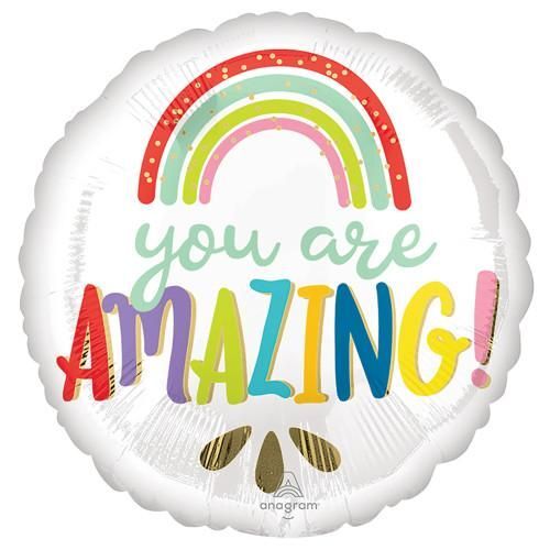 [4290301] 18" You're Amazing Rainbow