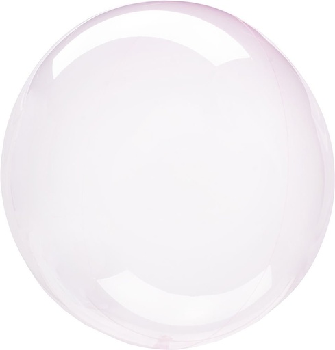 18" Crystal Clearz Light Pink
