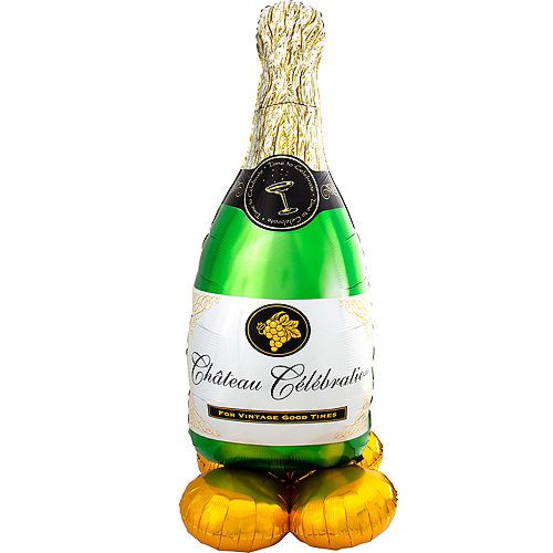 [026635831208] 60" Bubbly Wine Bottle Airloonz
