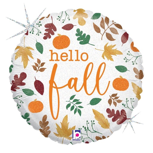 [030625260190] 18" Hello Fall Flat