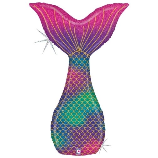 [359011] 46" Glitter Mermaid Tail