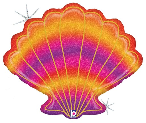 30" Seashell Holographic