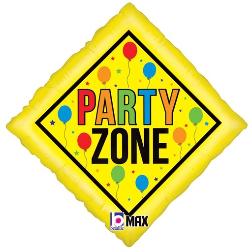 [030625367172] 18" Party Zone Sign