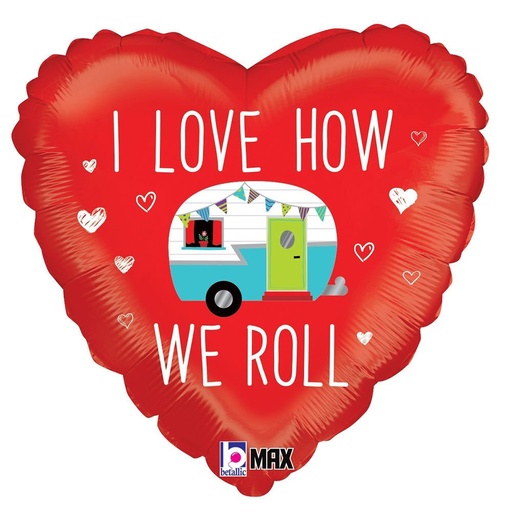 [36932P1] 18" Love How We Roll Camper