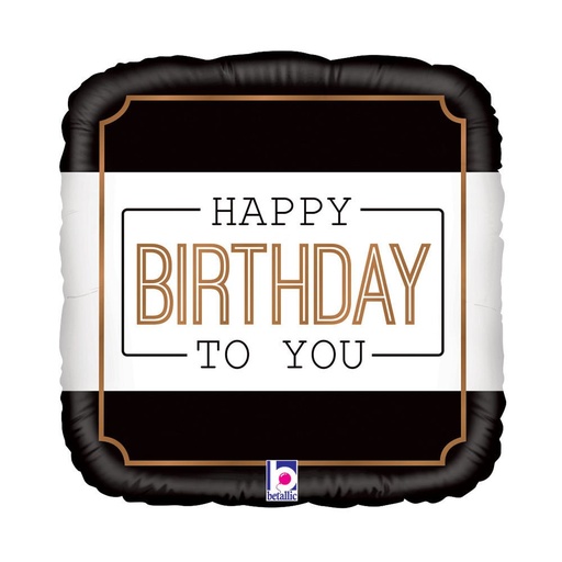 [36966P1] 18" Classic Birthday