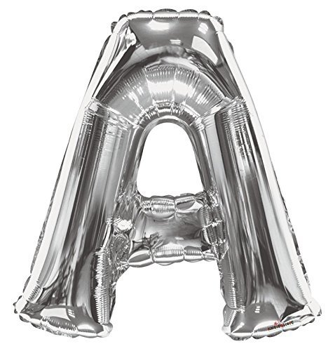 34" Silver Letter A Kaleidoscope