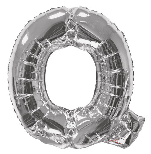 34" Silver Letter Q Kaleidoscope