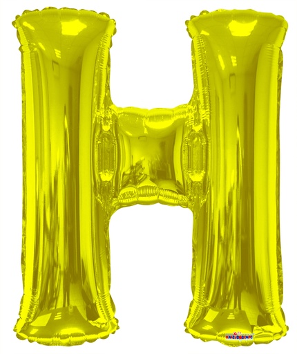 [15267-34] 34" Gold Letter H Kaleidoscope