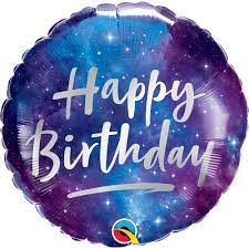 [12273] 18" Birthday Galaxy