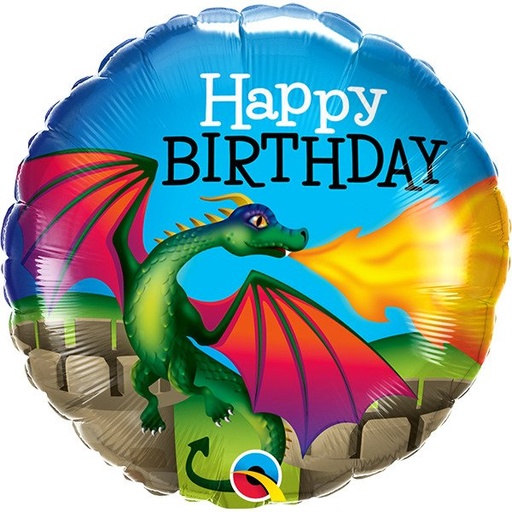 [13314P6] 18" Birthday Mythical Dragon