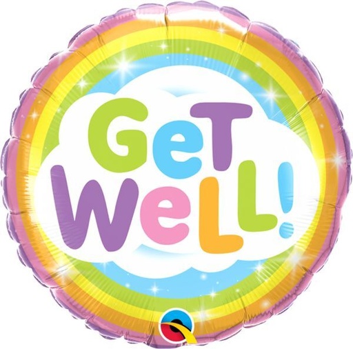 [18886] 18" Get Well Rainbow