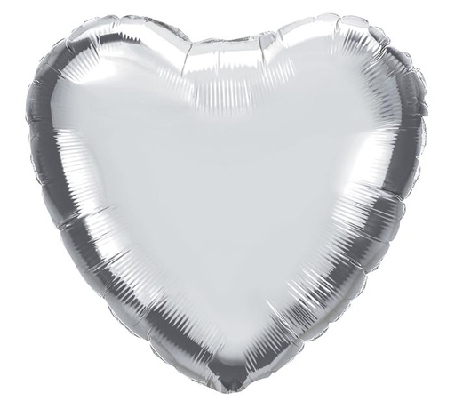 [31381] 18" Silver Heart