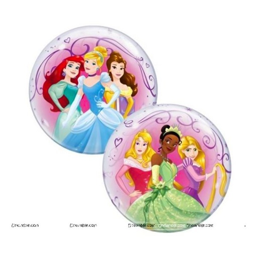 [071444467254] 22" Princesses Bubble Balloon