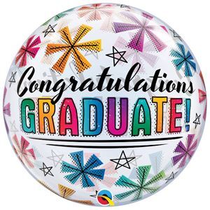 [071444473644] 22" Congratulations Graduate Bubble
