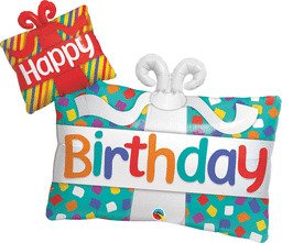 [93833] 39" Happy Birthday Presents