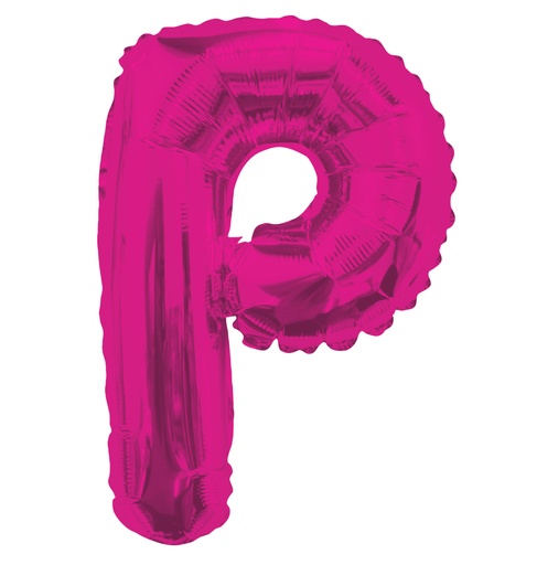 [34812-14] 14" Letter P Hot Pink