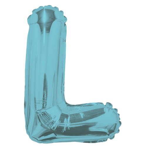 [34833-14] 14" Letter L Light Blue