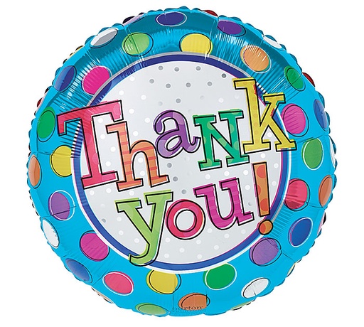 [A6149118] 17" Thank You Dots