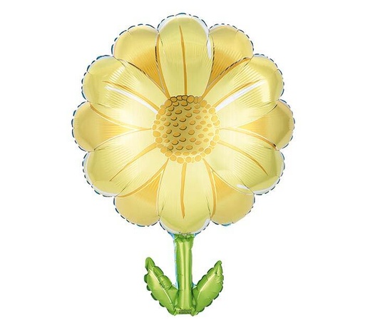 [288523] 29" Yellow Daisy Shape