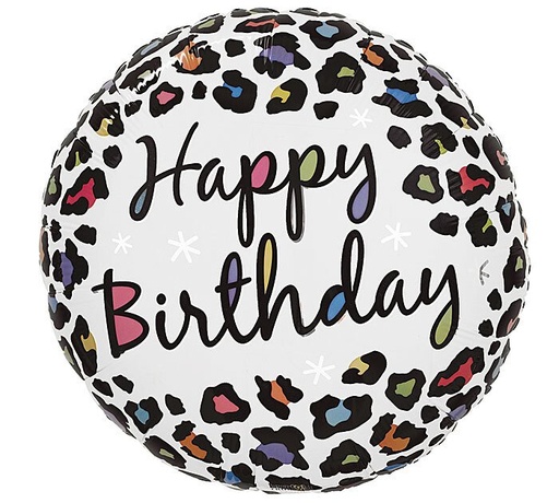 [903549] 17" Sassy Safari Birthday Balloon