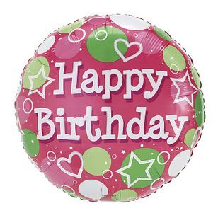 [950079] Happy Birthday Dots A Lot Balloon